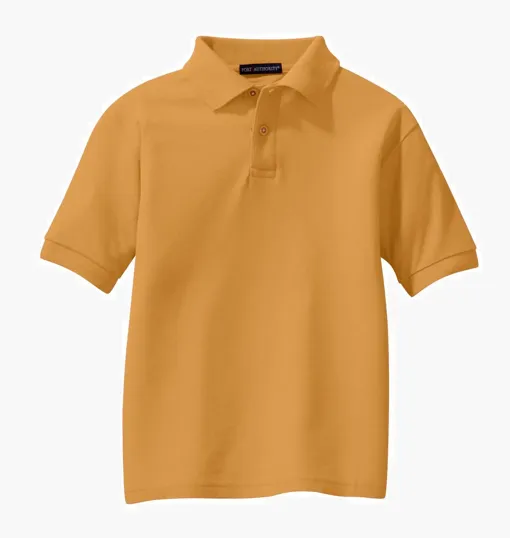 Port Authority Youth Silk Touch Polo — view 6