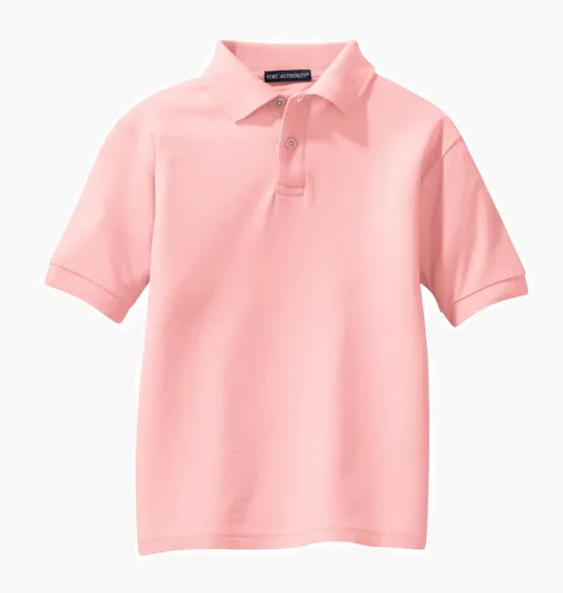 Port Authority Youth Silk Touch Polo — view 9