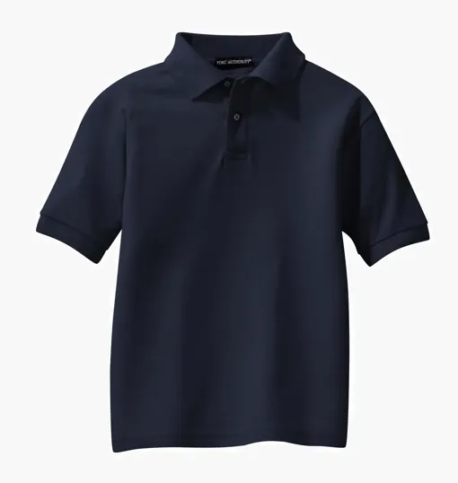 Port Authority Youth Silk Touch Polo — view 11