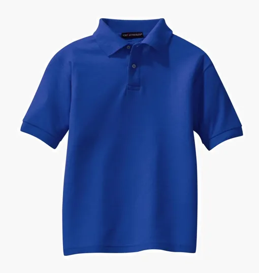 Port Authority Youth Silk Touch Polo — view 14