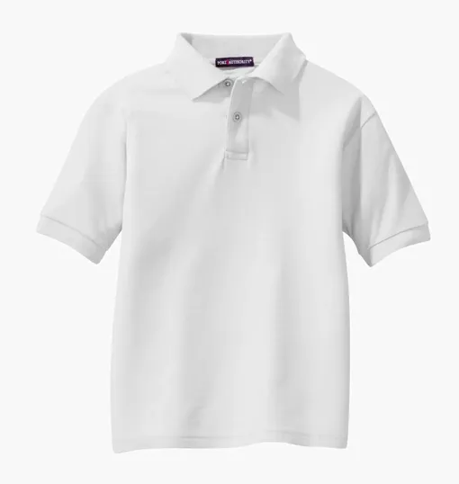 Port Authority Youth Silk Touch Polo — view 15