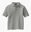 Port Authority Youth Silk Touch Polo — view 4