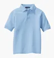 Port Authority Youth Silk Touch Polo — view 8