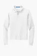 Port Authority Youth Long Sleeve Silk Touch Polo — view 4