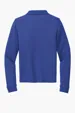 Port Authority Youth Long Sleeve Silk Touch Polo — view 14