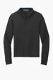 Port Authority Youth Long Sleeve Silk Touch Polo — view 7
