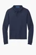 Port Authority Youth Long Sleeve Silk Touch Polo — view 9
