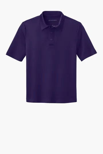 Port Authority Youth Silk Touch Performance Polo — view 3