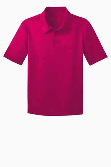 Port Authority Youth Silk Touch Performance Polo — view 9