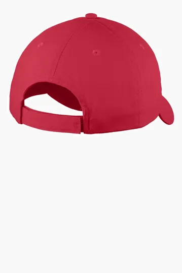 Port Authority Youth Six-Panel Unstructured Twill Cap — view 13
