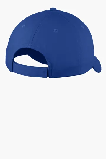 Port Authority Youth Six-Panel Unstructured Twill Cap — view 14