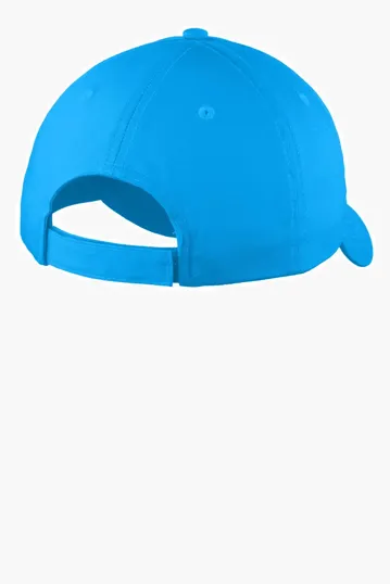 Port Authority Youth Six-Panel Unstructured Twill Cap — view 15