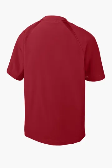 Sport-Tek Youth Repeat 1/2-Zip Short Sleeve Jacket — view 11