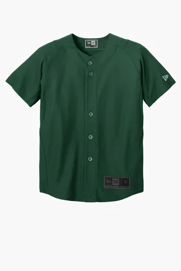 New Era Youth Diamond Era Full-Button Jersey — view 4