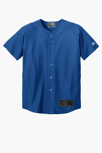 New Era Youth Diamond Era Full-Button Jersey — view 9