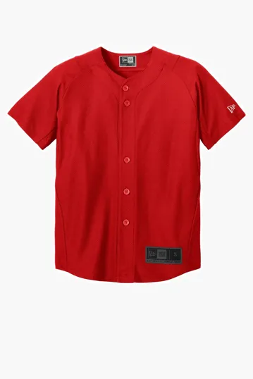New Era Youth Diamond Era Full-Button Jersey — view 10