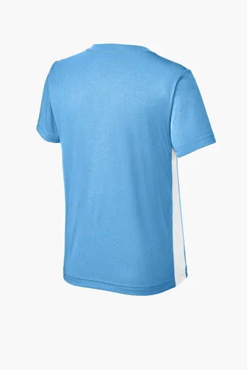 Sport-Tek Youth Competitor United V-Neck — view 15