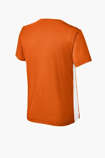 Sport-Tek Youth Competitor United V-Neck — view 16