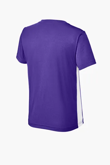 Sport-Tek Youth Competitor United V-Neck — view 21