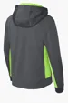 Sport-Tek Youth Sport-Wick Fleece Colorblock Hooded Pullover — view 11