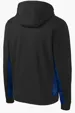 Sport-Tek Youth Sport-Wick CamoHex Fleece Colorblock Hooded Pullover — view 9