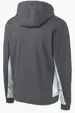 Sport-Tek Youth Sport-Wick CamoHex Fleece Colorblock Hooded Pullover — view 11