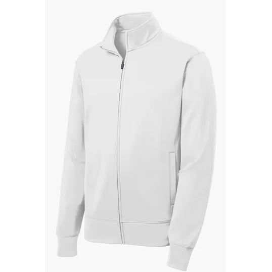 Sport-Tek Youth Sport-Wick Fleece Full-Zip Jacket — view 7