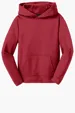 Sport-Tek Youth Sport-Wick Fleece Hooded Pullover — view 3