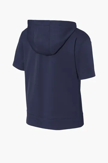 Sport-Tek Youth Sport-Wick Fleece Short Sleeve Hooded Pullover — view 11