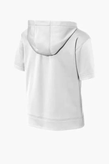 Sport-Tek Youth Sport-Wick Fleece Short Sleeve Hooded Pullover — view 13