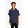 Sport-Tek Youth Sport-Wick Fleece Short Sleeve Hooded Pullover