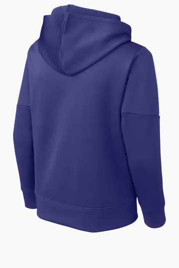 Sport-Tek Youth Sport-Wick Fleece United Pullover Hoodie — view 18