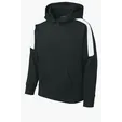 Sport-Tek Youth Sport-Wick Fleece United Pullover Hoodie — view 4