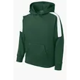 Sport-Tek Youth Sport-Wick Fleece United Pullover Hoodie — view 6