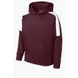 Sport-Tek Youth Sport-Wick Fleece United Pullover Hoodie — view 8