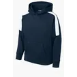 Sport-Tek Youth Sport-Wick Fleece United Pullover Hoodie — view 9
