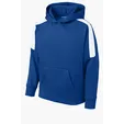 Sport-Tek Youth Sport-Wick Fleece United Pullover Hoodie — view 11
