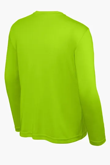 Sport-Tek Youth Long Sleeve PosiCharge Competitor Tee — view 32