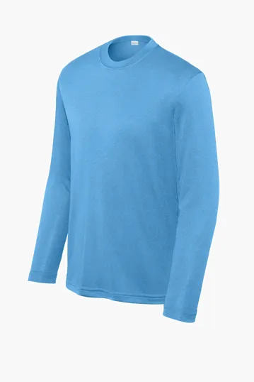 Sport-Tek Youth Long Sleeve PosiCharge Competitor Tee — view 3