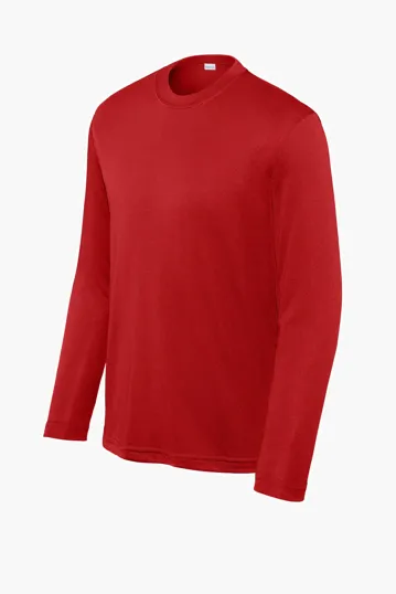 Sport-Tek Youth Long Sleeve PosiCharge Competitor Tee — view 4