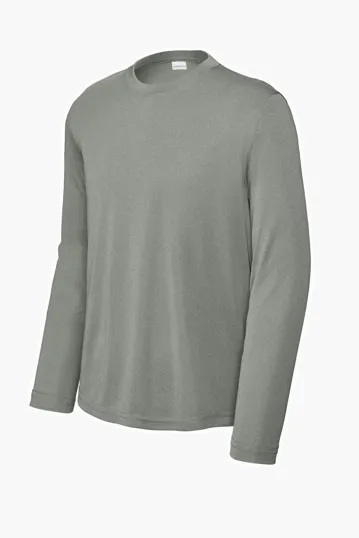 Sport-Tek Youth Long Sleeve PosiCharge Competitor Tee — view 7