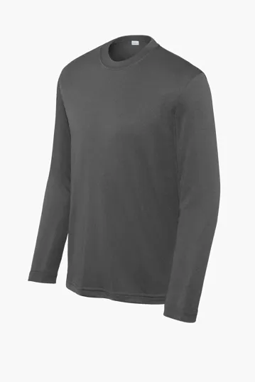 Sport-Tek Youth Long Sleeve PosiCharge Competitor Tee — view 9