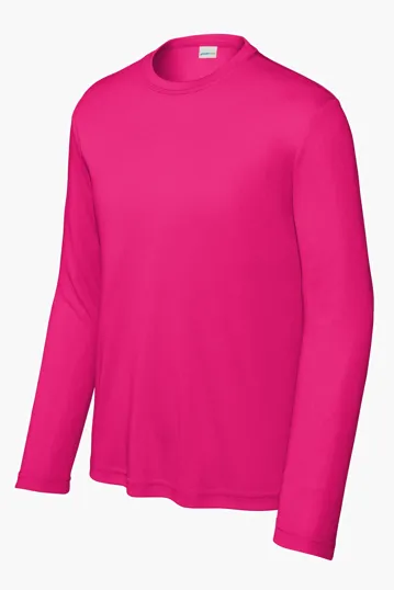 Sport-Tek Youth Long Sleeve PosiCharge Competitor Tee — view 15