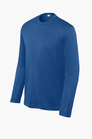 Sport-Tek Youth Long Sleeve PosiCharge Competitor Tee — view 17