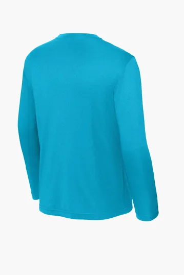 Sport-Tek Youth Long Sleeve PosiCharge Competitor Tee — view 45