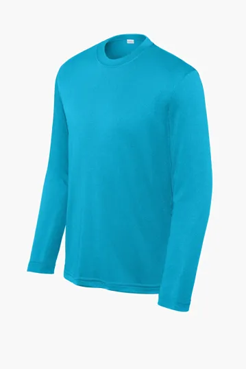 Sport-Tek Youth Long Sleeve PosiCharge Competitor Tee — view 44