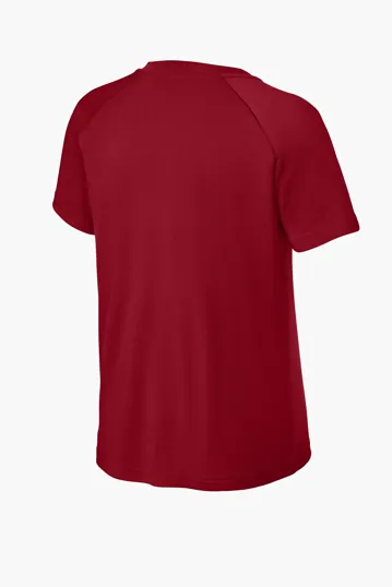 Sport-Tek Youth PosiCharge Competitor 2-Button Henley — view 17