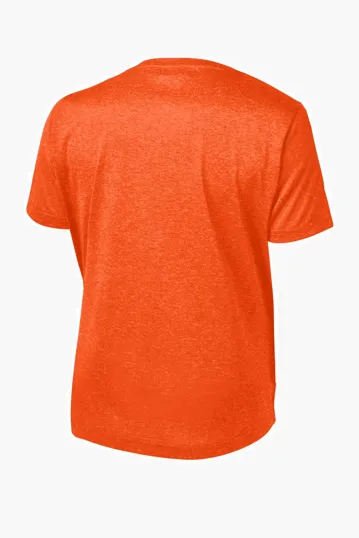 Sport-Tek Youth Heather Contender Tee — view 8