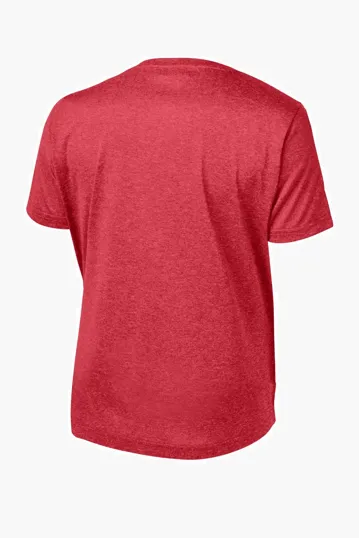 Sport-Tek Youth Heather Contender Tee — view 10