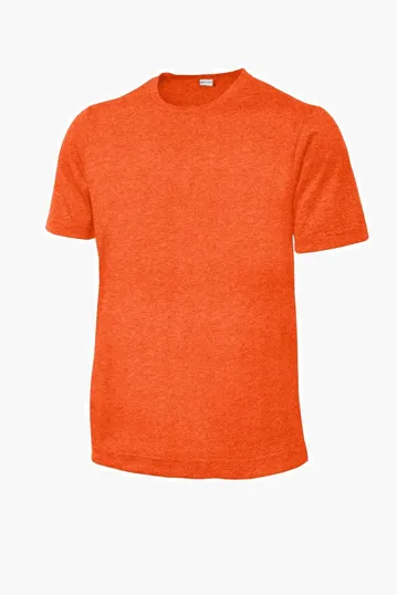 Sport-Tek Youth Heather Contender Tee — view 2